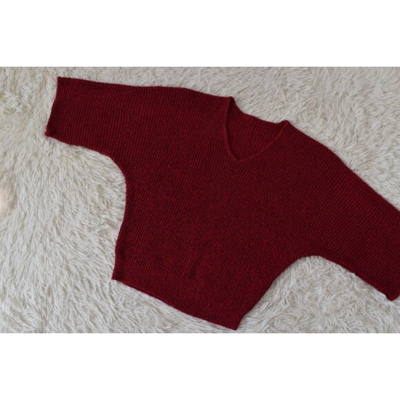 Vintage 90s Cranberry Sweater /Top - Picture 6 of 9